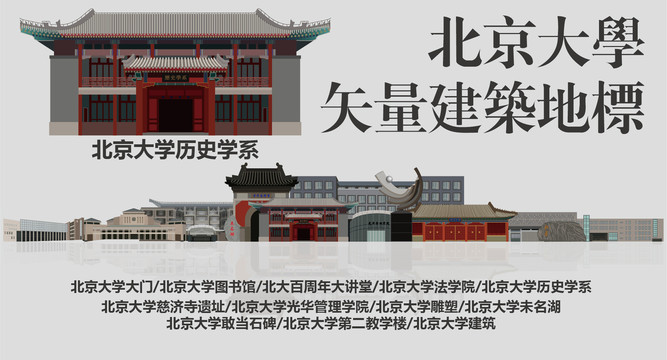 北京大學(xué)地標(biāo)