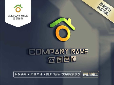 房子超市LOGO