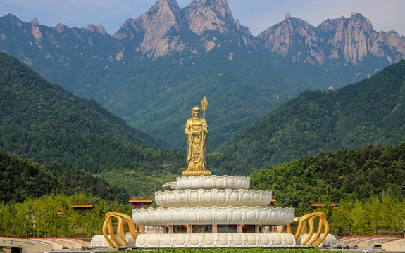 九华山地藏圣像景区