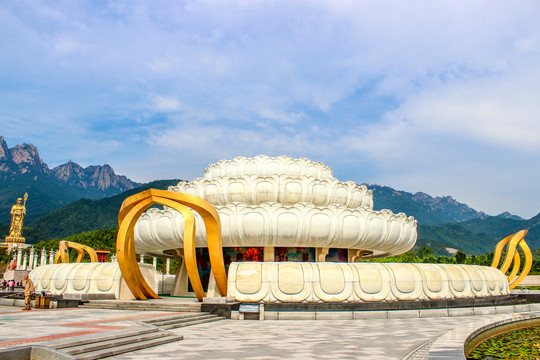 九华山地藏圣像景区