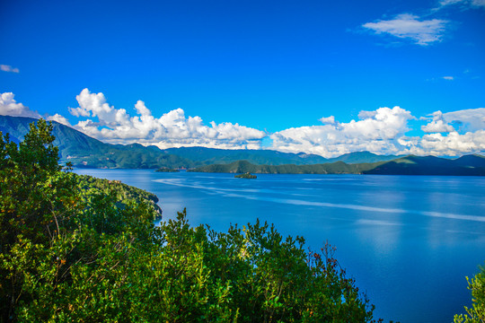 泸沽湖风光