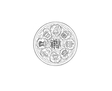 丁云鵬 八寶