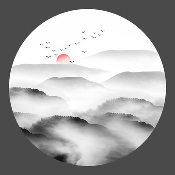意境山水畫