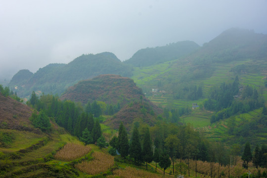 山村