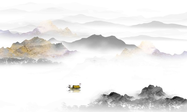 水墨山水畫