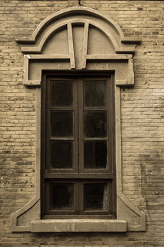 老上海石库门窗