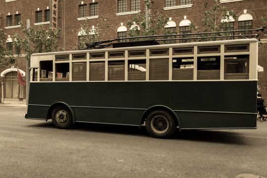 上世纪公交车