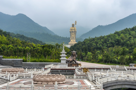 九华山地藏圣像景区