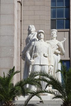 中国人民军事博物馆雕塑
