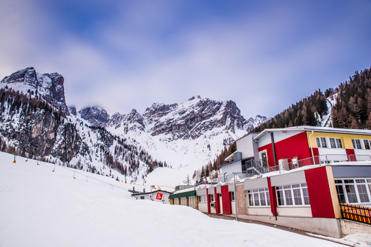 阿尔卑斯雪山