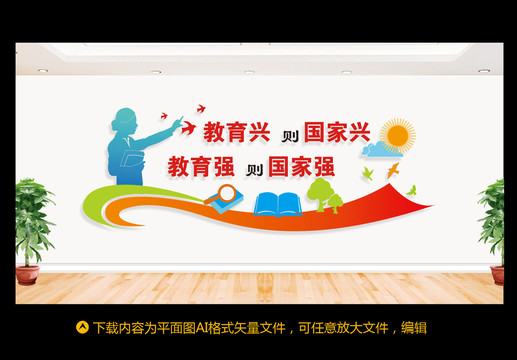學(xué)校教育文化墻