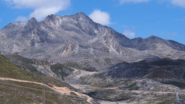 四川康定折多山风光