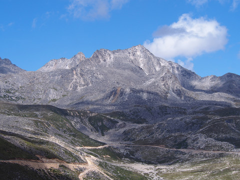 四川康定折多山风光