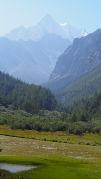 稻城亚丁风景区风光