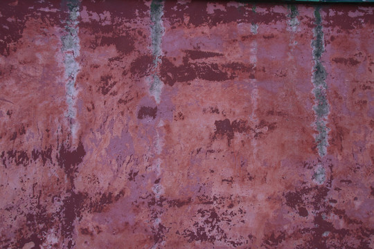 斑驳的古城墙红色旧砖墙纹理素材