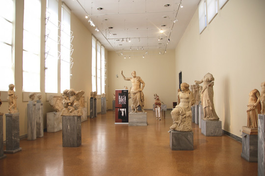 希腊国家考古博物馆大理石雕塑