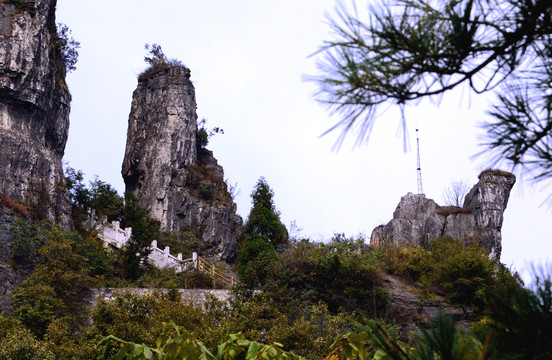 长阳天柱山