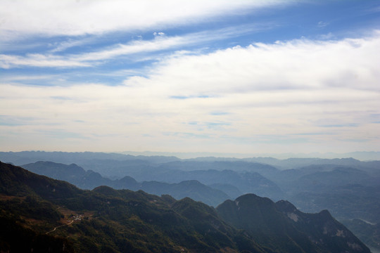 长阳天柱山