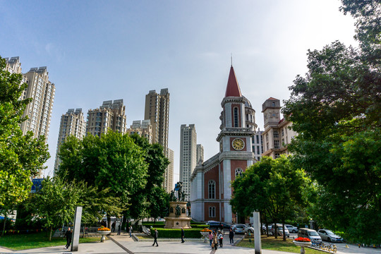 天津现代建筑景观