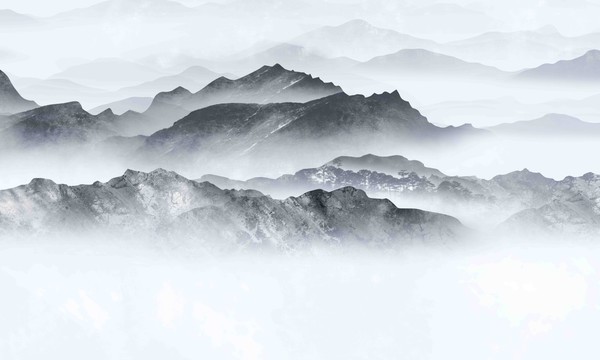 水墨背景墻