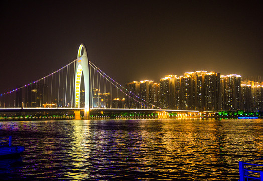 珠江河夜景