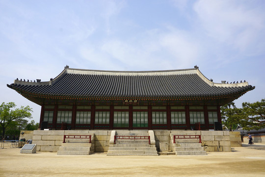 韩国景福宫修政殿