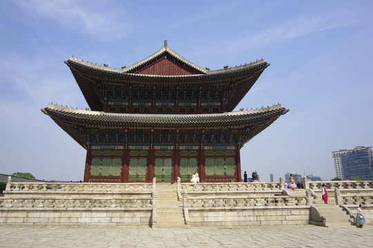 韩国景福宫第223号国宝勤政殿