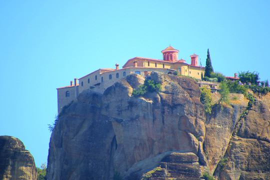 希腊迈泰奥拉天空之城修道院