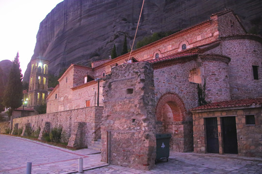 希腊迈泰奥拉十一世纪修道院