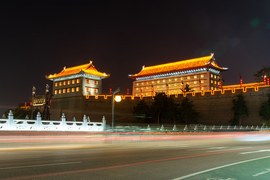 西安永宁门夜景