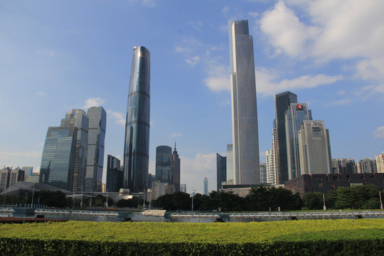 广州珠江新城高楼