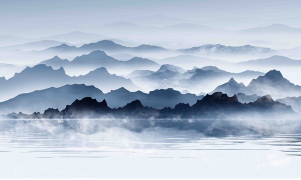 水墨山水畫
