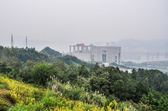 三峡观坝风景区