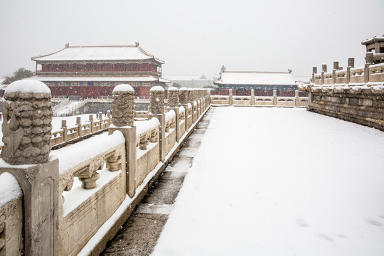 故宫雪景