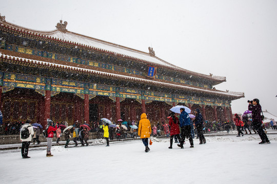 故宫雪景