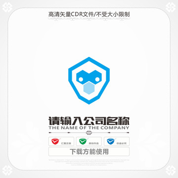 猴子盾牌商標(biāo)