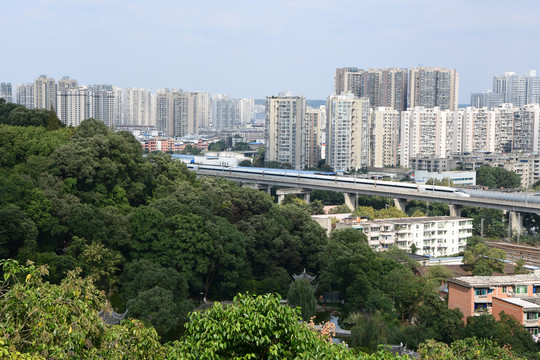 绵阳城市高铁