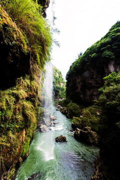 马岭河大峡谷风光