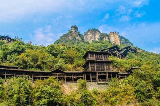 三峡人家龙进溪