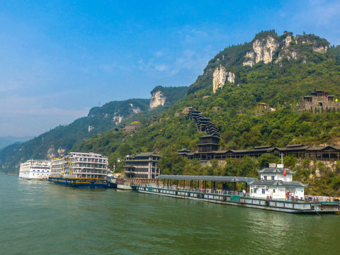 瞿塘峡巫峡西陵峡三峡风光