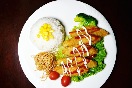 深海鳕鱼饭套餐