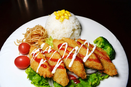 深海鳕鱼饭套餐