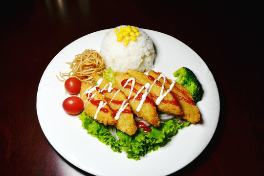 深海鳕鱼饭套餐