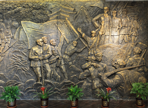 中央红军长征纪念馆雕塑