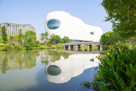 杭州白马湖风景