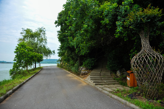 湖边风景