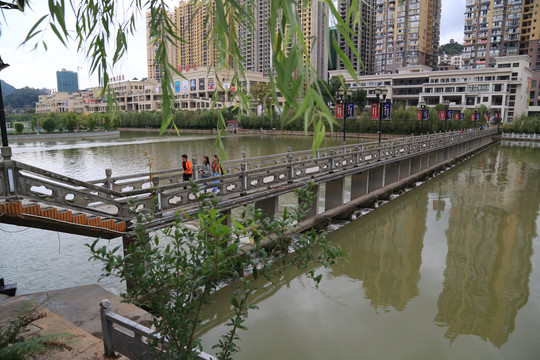 贵州都匀风景建筑桥