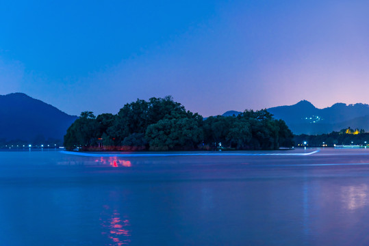 杭州西湖山水