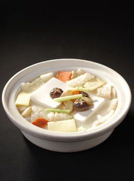 浮皮芥菜煲豆腐