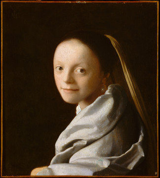 维米尔年轻女子肖像